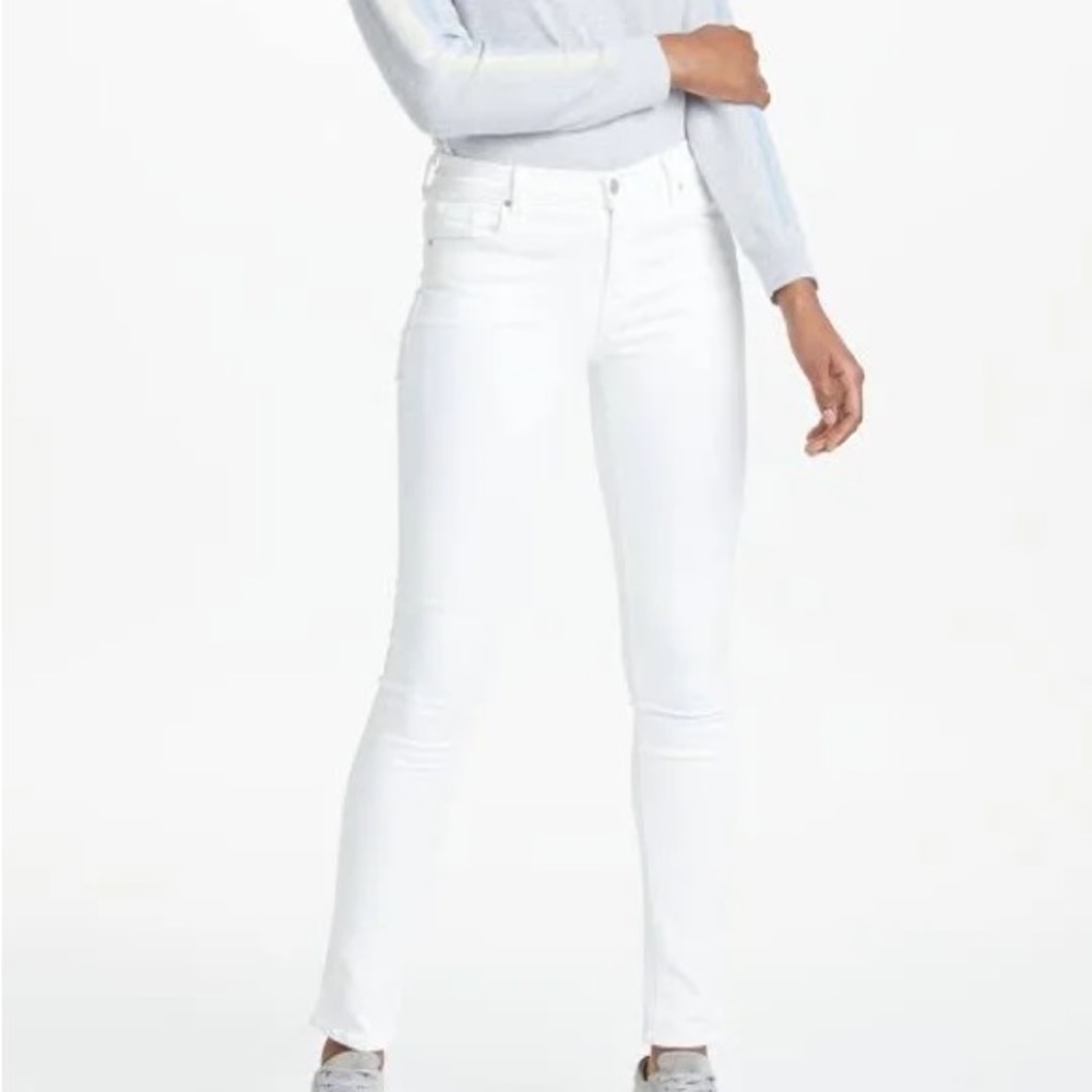 J Brand White skinny jeans
